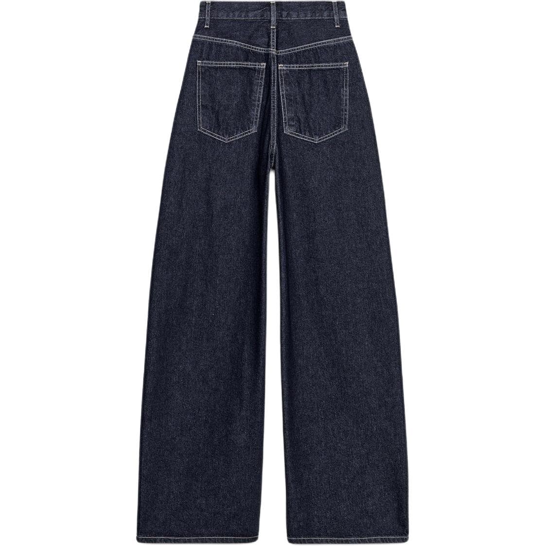 Джинсы ZARA Trf Темный индиго Циановый Женские Джинсы - изображение 2