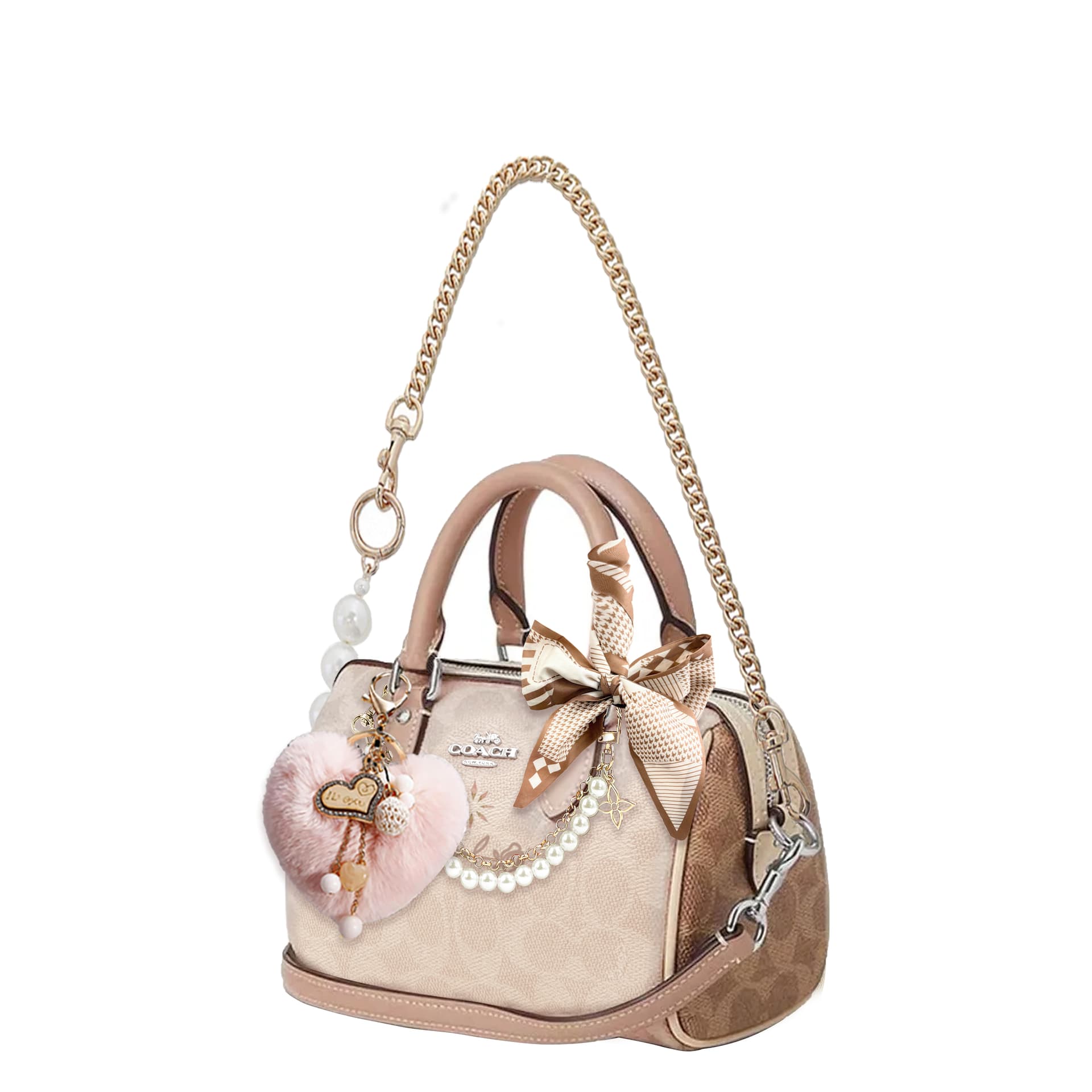 Сумка COACH Rowan 18 PVC - изображение 2