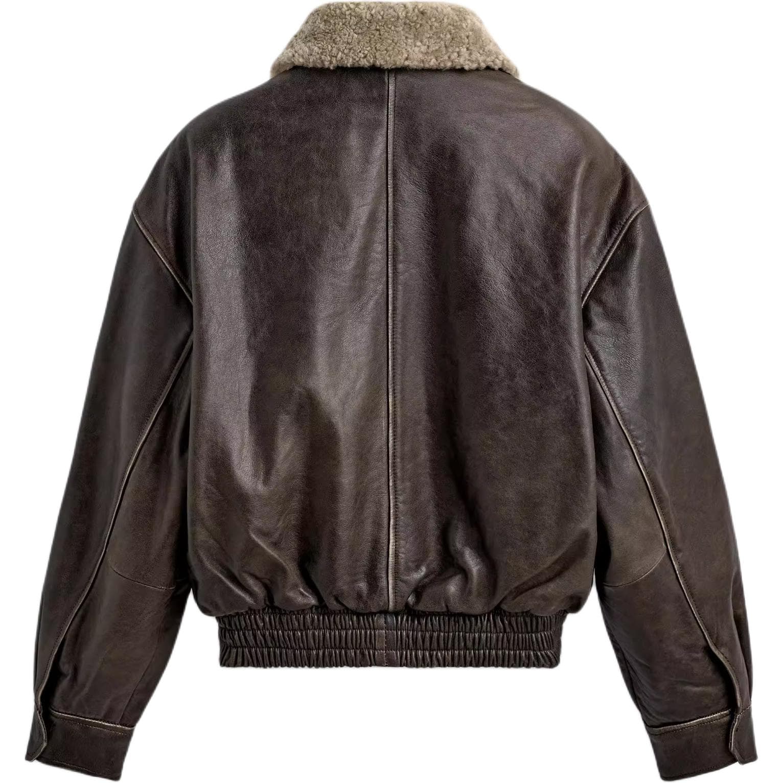 Кожаная куртки ZARA FW25 - изображение 2