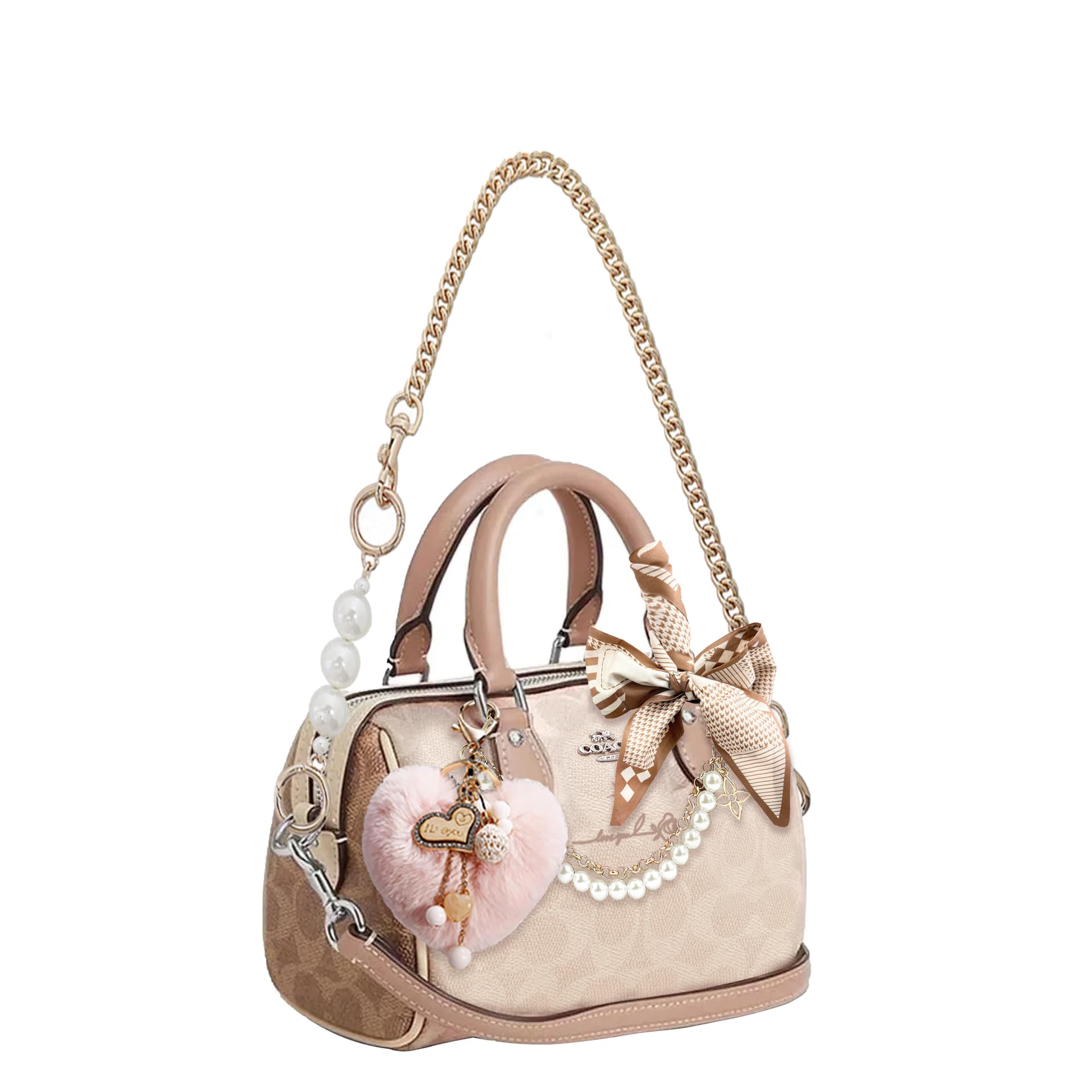 Сумка COACH Rowan 18 PVC - изображение 3
