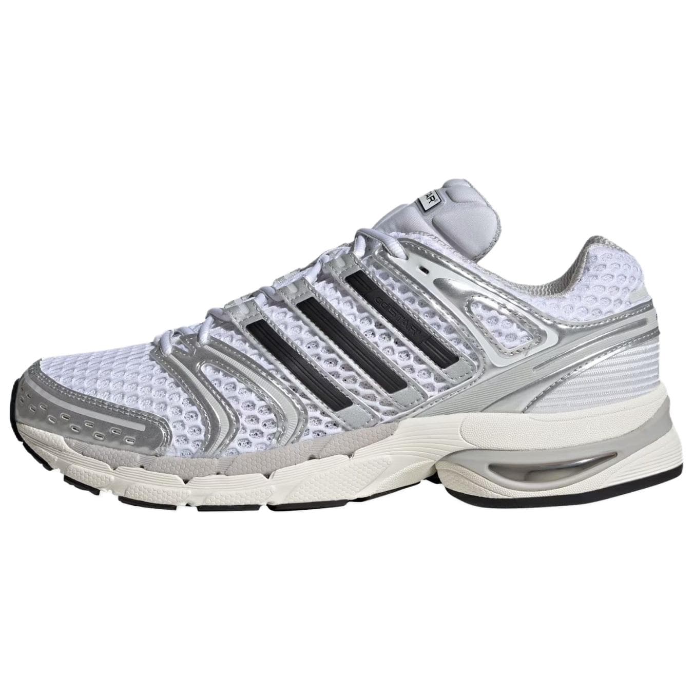 Кроссовки для бега Adidas Adistar Control 5 Low Топ Беговые кроссовки Унисекс Белый серебристый - изображение 1