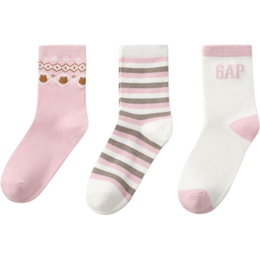 GAP Светло-розовая Комбинация Kids Носки - изображение 1