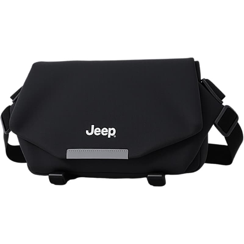 Нагрудная сумка Jeep Сумка через плечо из ПВХ Мужская Черная - изображение 1