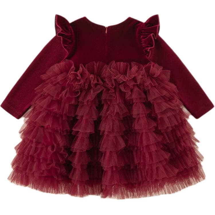 PIERRE CARDIN Красные Платья для девочек - изображение 2