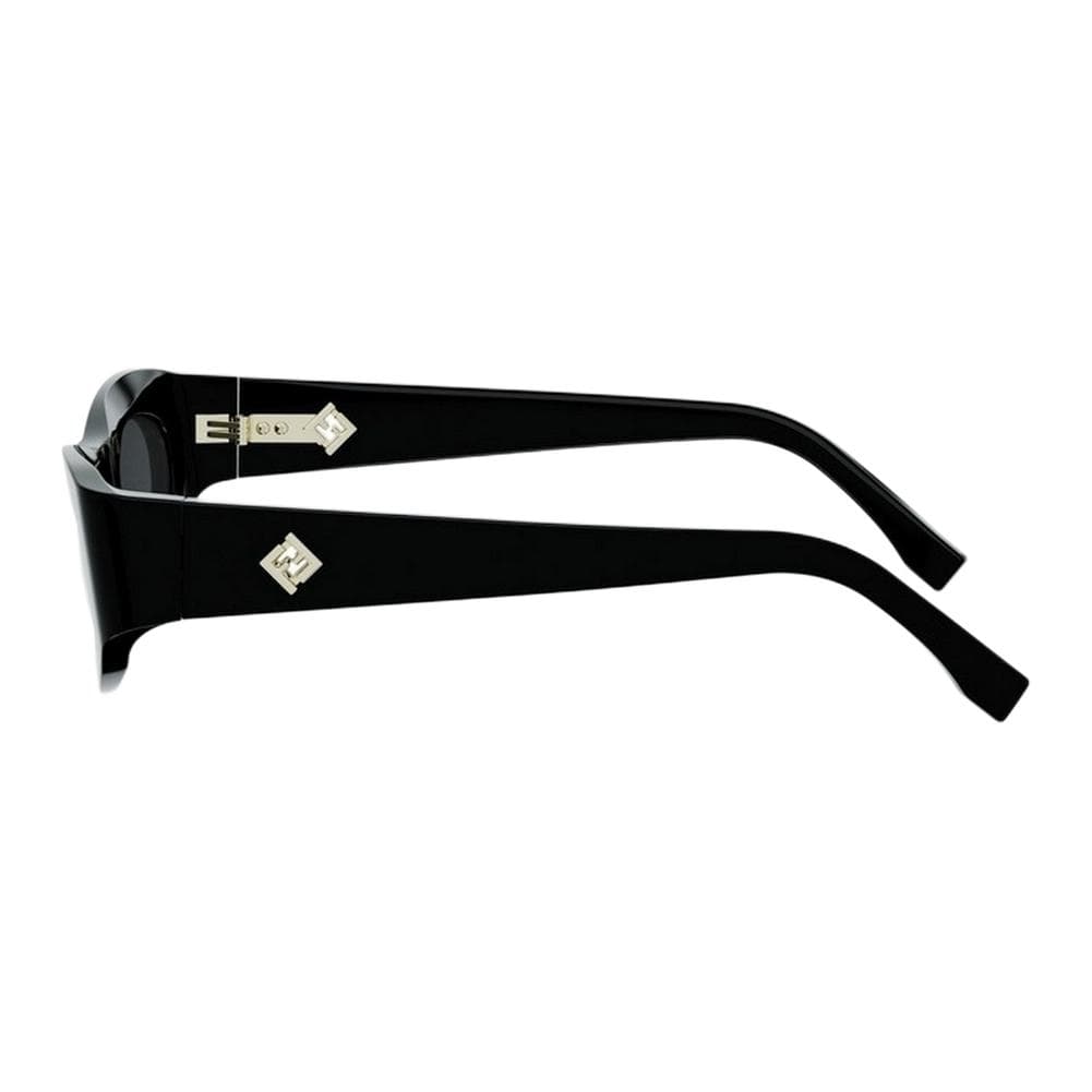 Солнцезащитные очки FENDI Окуляры OVAL из ацетатного волокна Женские Черные - изображение 3