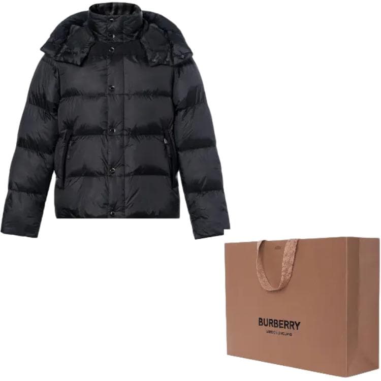 Зимняя куртка Burberry Down Jacket Black - изображение 3