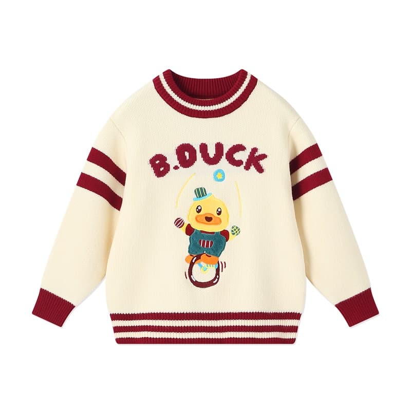 B.Duck Бордо Красный Kids Свитера - изображение 1