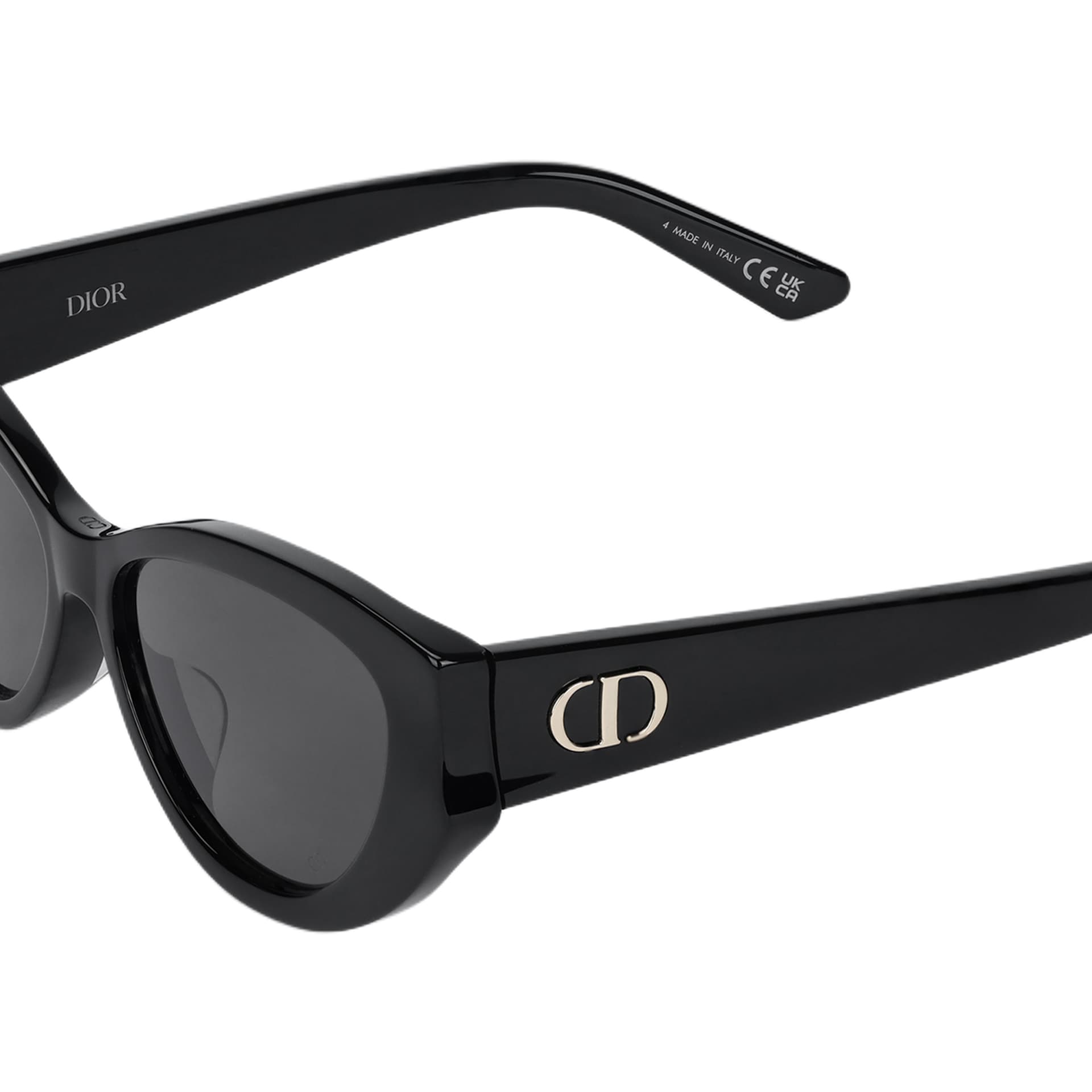 Солнцезащитные очки DIOR Кошачий глаз Солнцезащитные очки Унисекс Черный - изображение 5