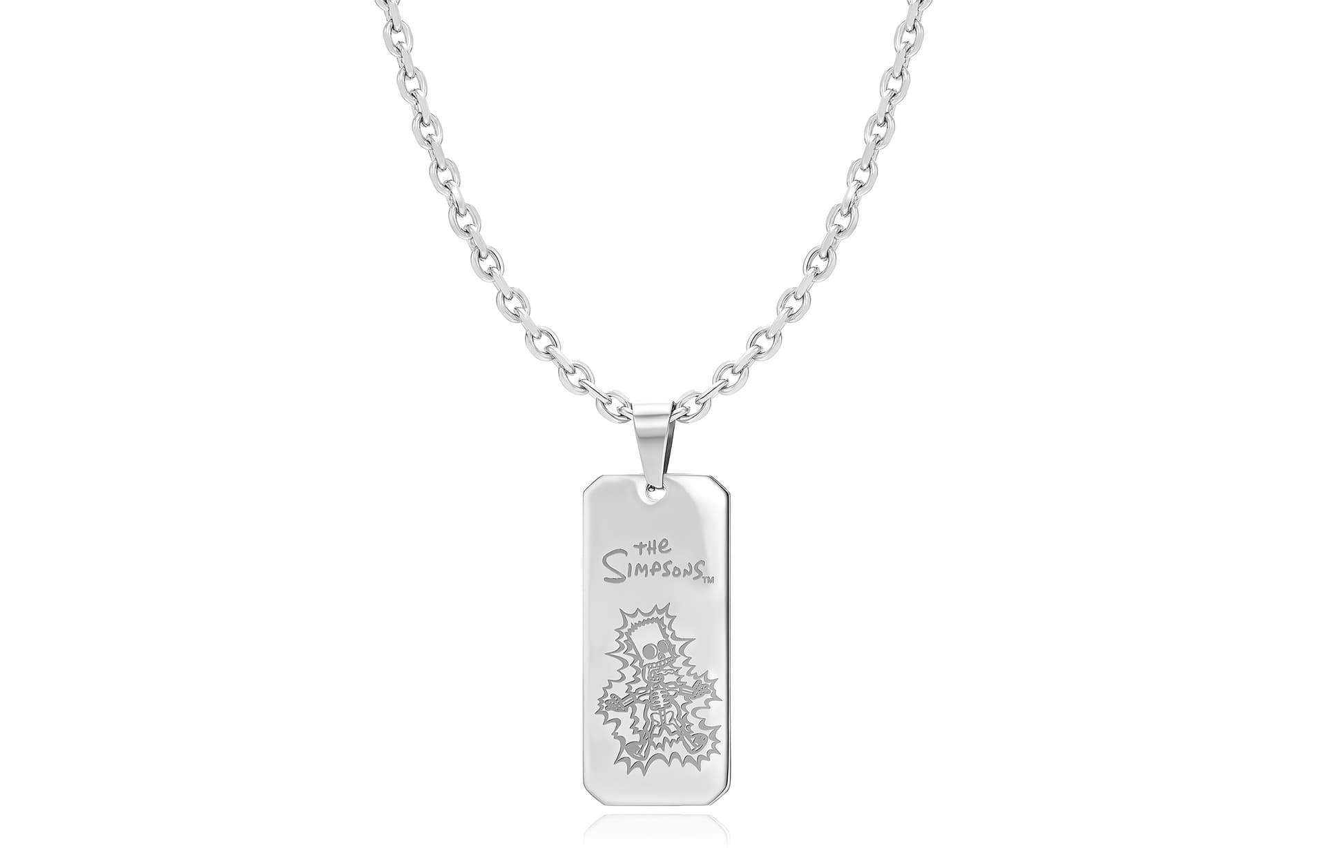 Ожерелье The Simpsons Titan Steel Necklaces Unisex Симпсоны Титановые Стальные Ожерелья Унисекс - изображение 1