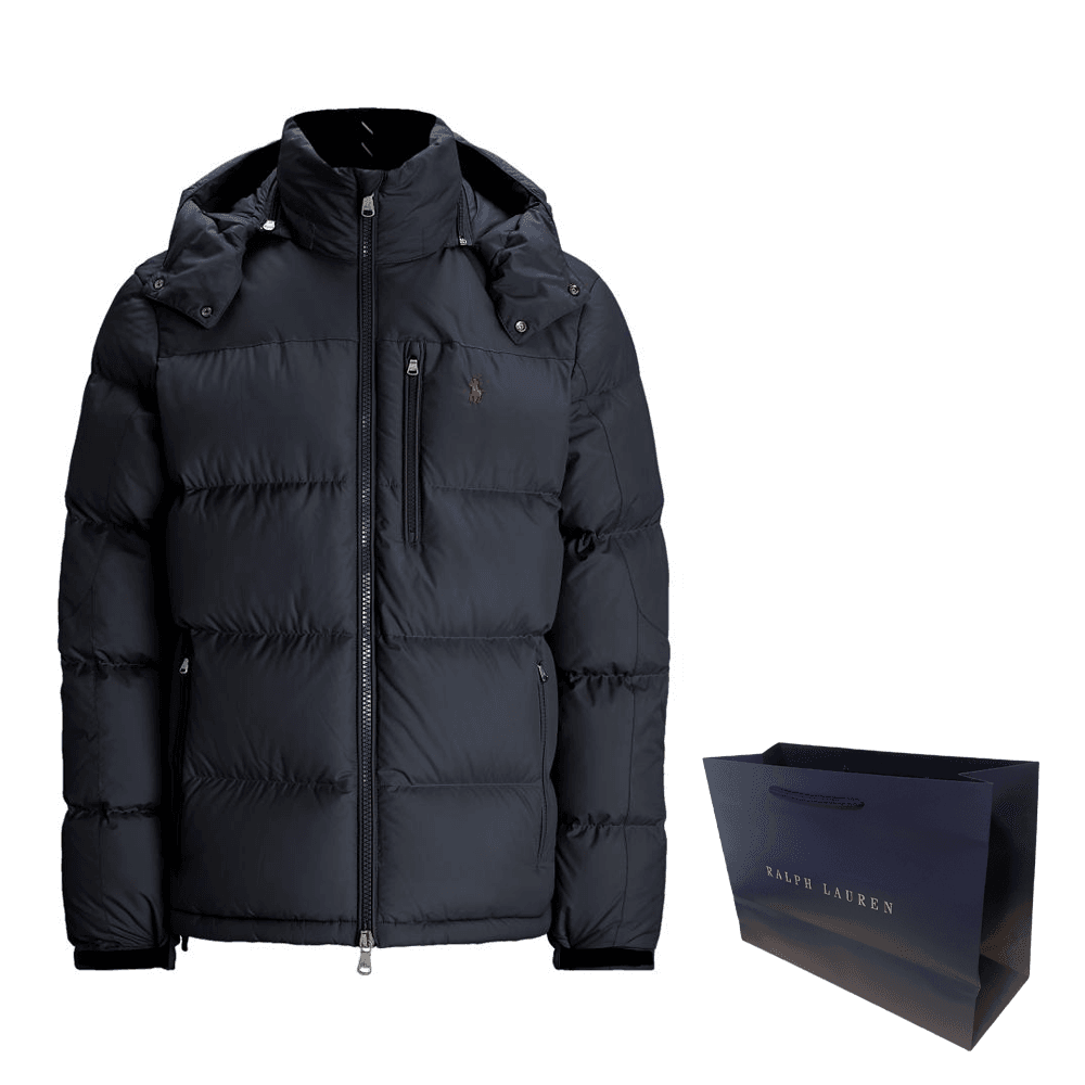 Зимняя куртка Polo Ralph Lauren FW24 Пуховик Стандартный Размер Мужской Черный - изображение 7
