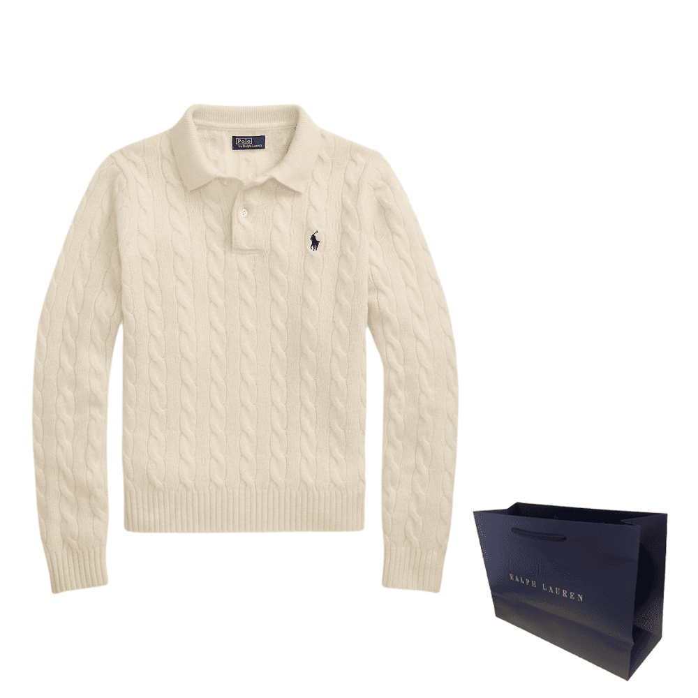 Кардиган Polo Ralph Lauren fw25 Свитер Женские Бежевый - изображение 2