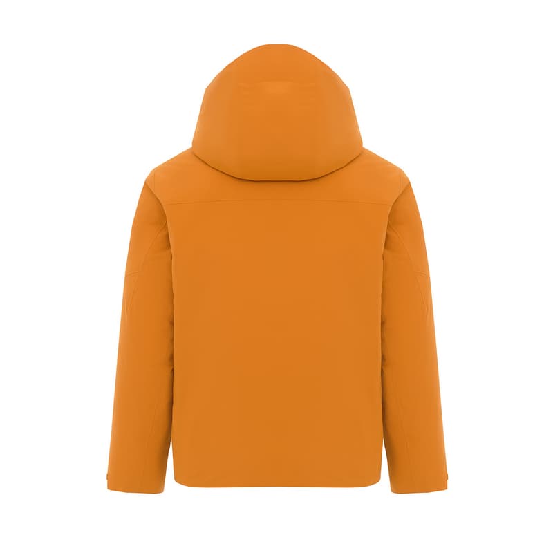 Зимняя куртка LI NING 1990 Пуховик Мужской Tangerine Коричневый - изображение 2