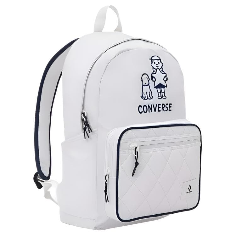 Рюкзак Converse x Noritake рюкзак унисекс с вышивкой NORITAKE, полиэстер, белый - изображение 2