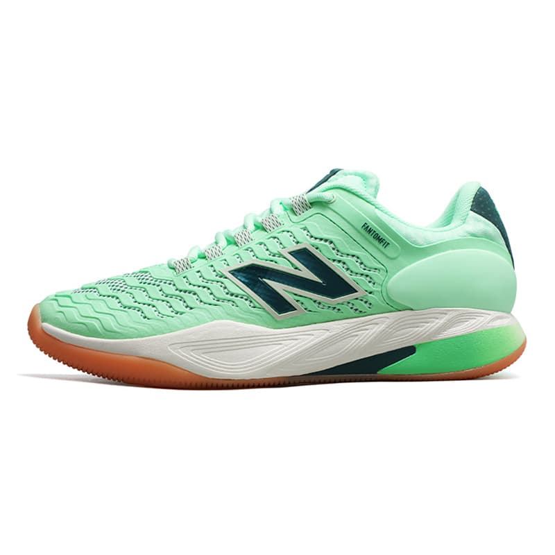 Кроссовки для тенниса New Balance Свежая Пена X CT RALLY V2 Классический и Универсальный Низкий Топ Теннисные Кроссовки Мужские Зеленые - изображение 1
