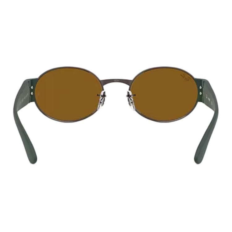 Солнцезащитные очки RayBan Металлические Овалные Солнцезащитные Очки Унисекс Полированный Медный Цвет - изображение 4