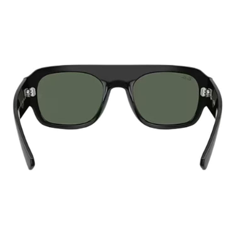 Солнцезащитные очки RayBan Molded Ацетатное волокно Фигурные Солнцезащитные очки Унисекс Черные - изображение 3