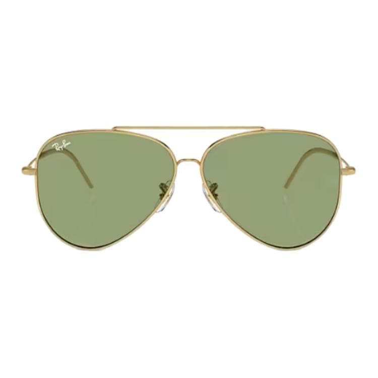 Солнцезащитные очки RayBan Металлические солнцезащитные очки Aviator унисекс золото - изображение 2