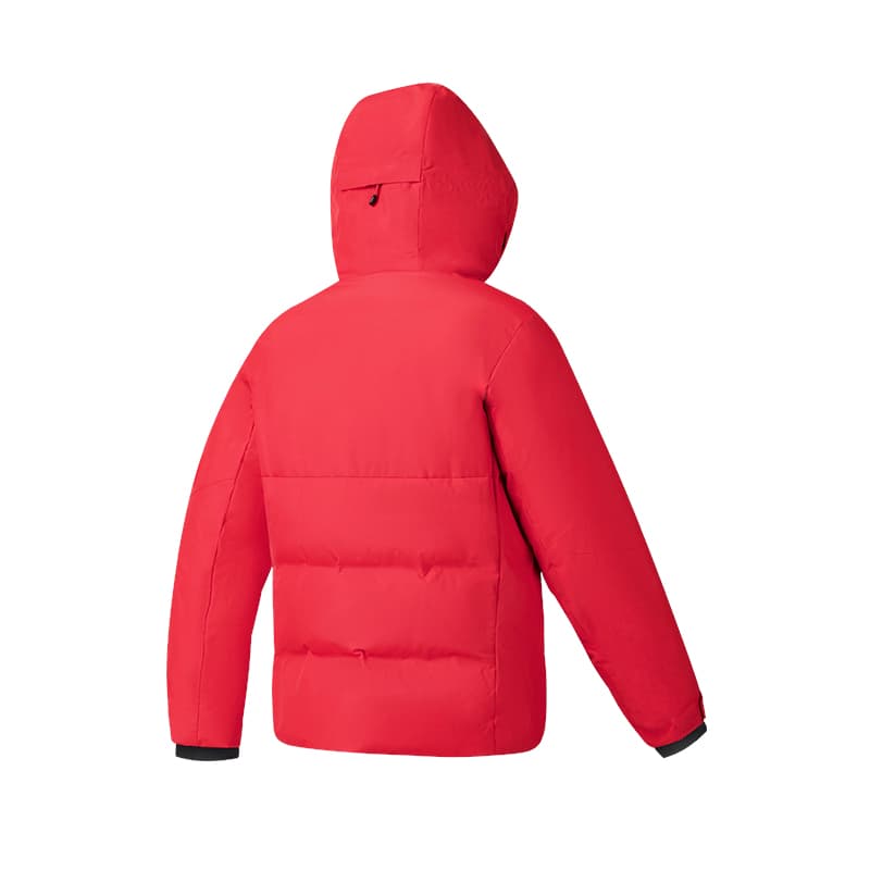 Зимняя куртка FILA SKI Пуховик Мужской Неоновый Красный - изображение 2