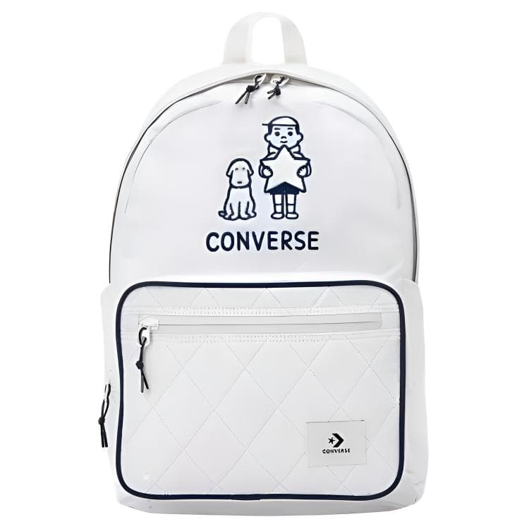 Рюкзак Converse x Noritake рюкзак унисекс с вышивкой NORITAKE, полиэстер, белый - изображение 1