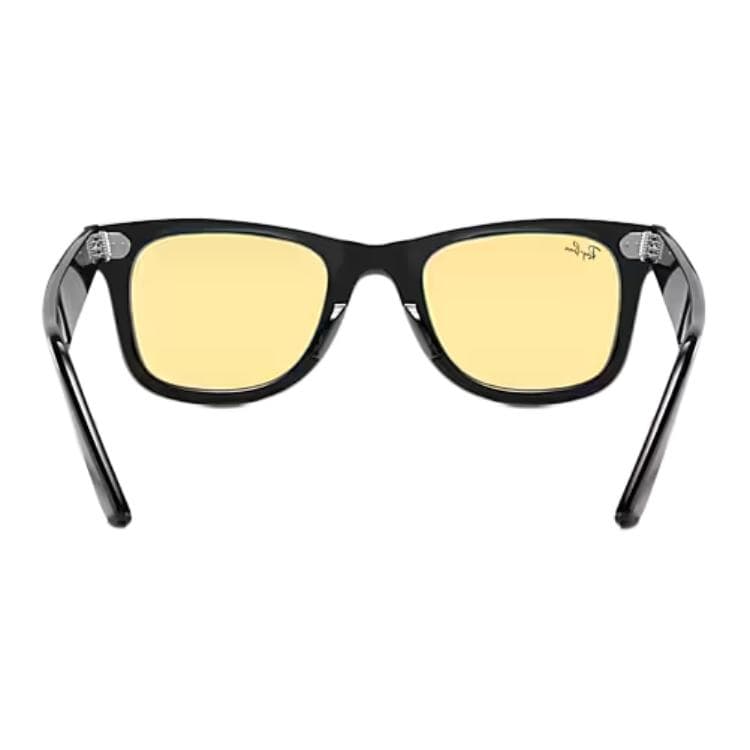 Солнцезащитные очки RayBan Овалные Солнцезащитные Очки из Ацетатного Волокна Унисекс Полированный Черный - изображение 6