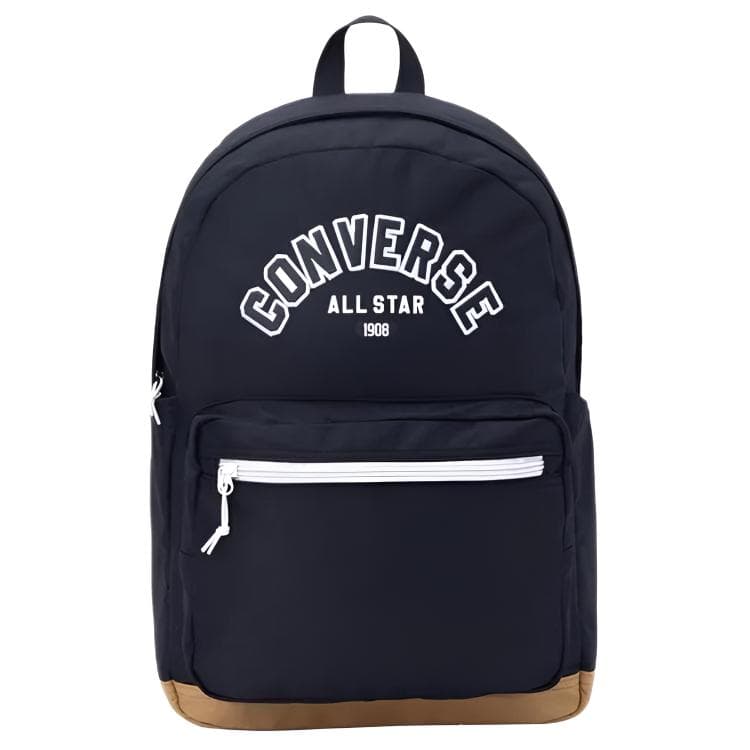Рюкзак Converse GO 2 25L Винтаж/дворцовый стиль Коммутирование Для школьников Полиэстер Рюкзак Обычный размер Унисекс Парный Черно-серый - изображение 1