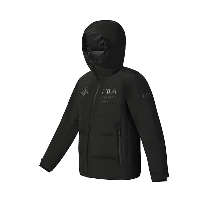 Зимняя куртка FILA SKI Пуховик Мужской Темно-черный - изображение 1