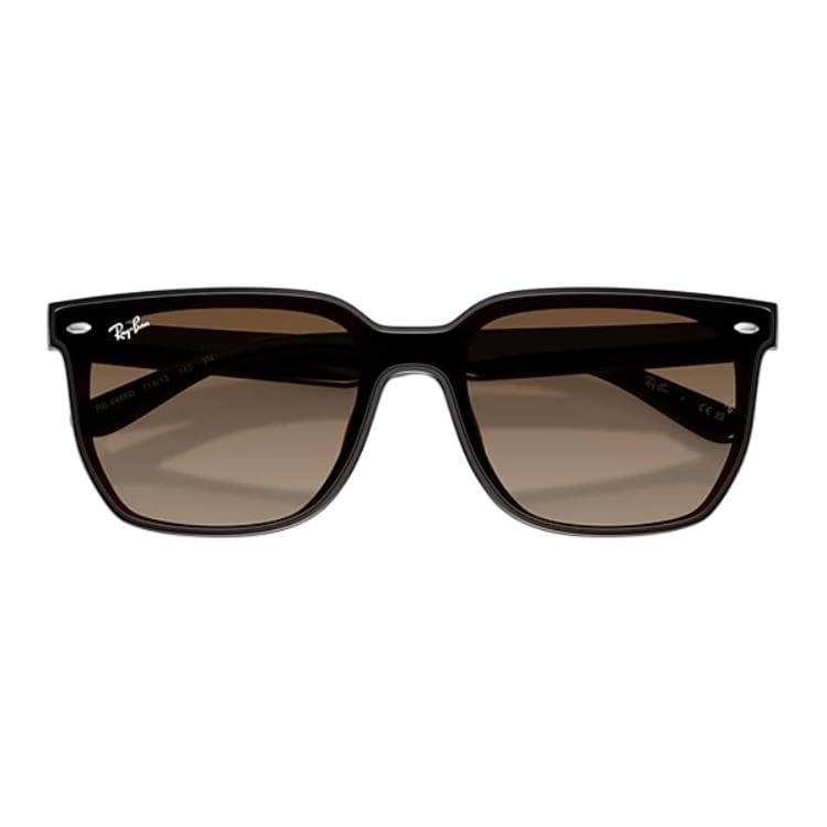 Солнцезащитные очки RayBan Нейлоновые Квадратные Солнцезащитные Очки Унисекс Полированные Прозрачные Темно-Коричневые - изображение 3