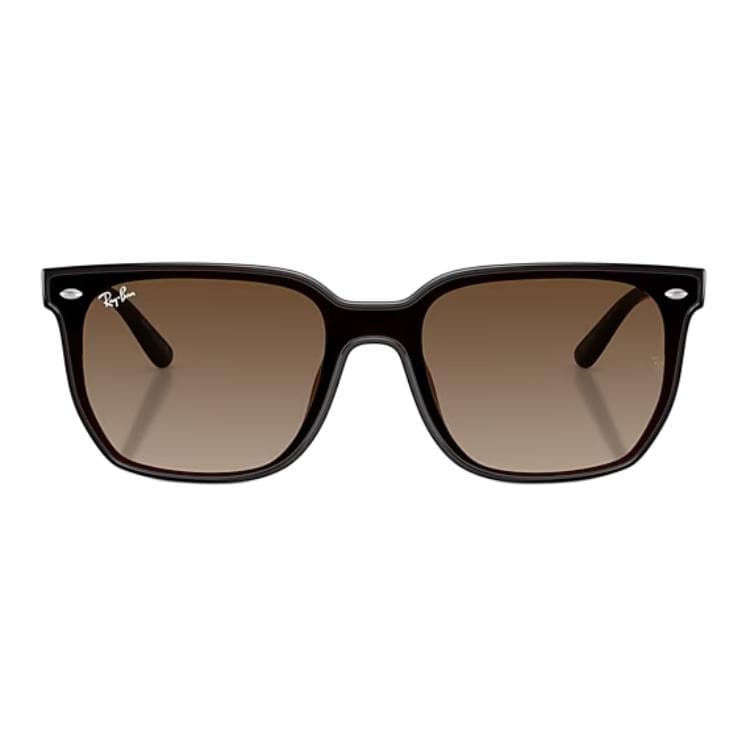 Солнцезащитные очки RayBan Нейлоновые Квадратные Солнцезащитные Очки Унисекс Полированные Прозрачные Темно-Коричневые - изображение 2