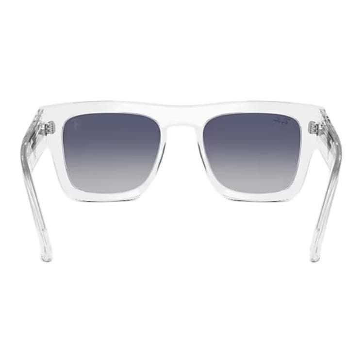 Солнцезащитные очки RayBan Ацетатные Квадратные Солнцезащитные Очки Унисекс Прозрачные - изображение 3