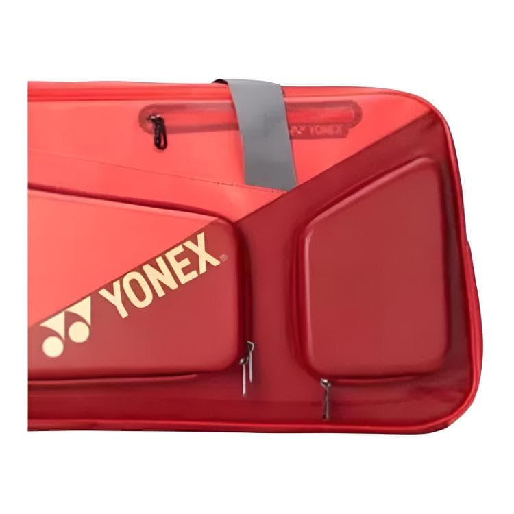 Спортивная сумка YONEX Искусственная кожа Спортивная сумка Стандартная (Стандартная) Унисекс Красная - изображение 3