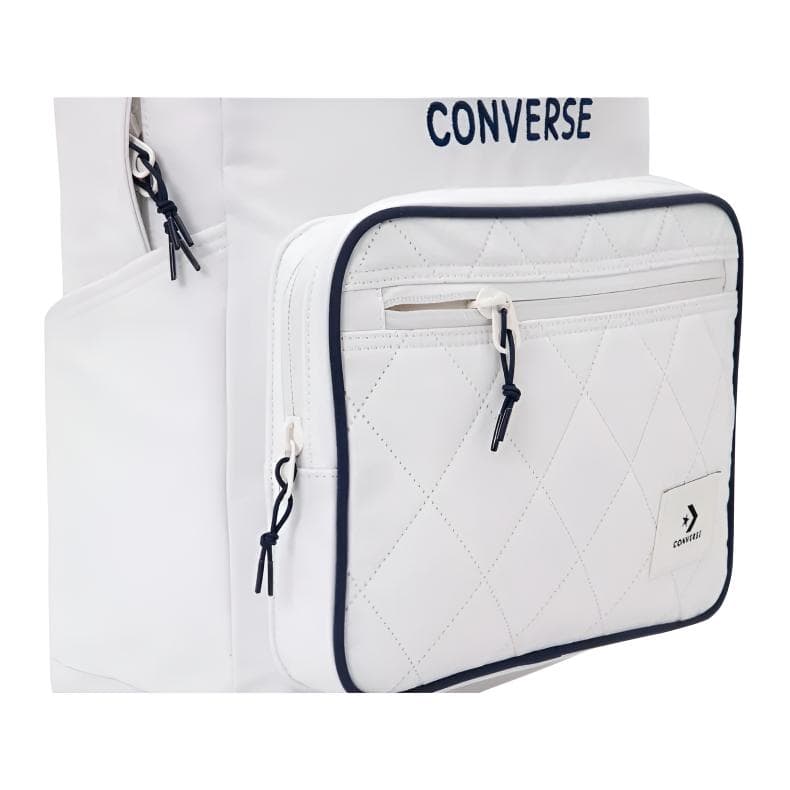 Рюкзак Converse x Noritake рюкзак унисекс с вышивкой NORITAKE, полиэстер, белый - изображение 3
