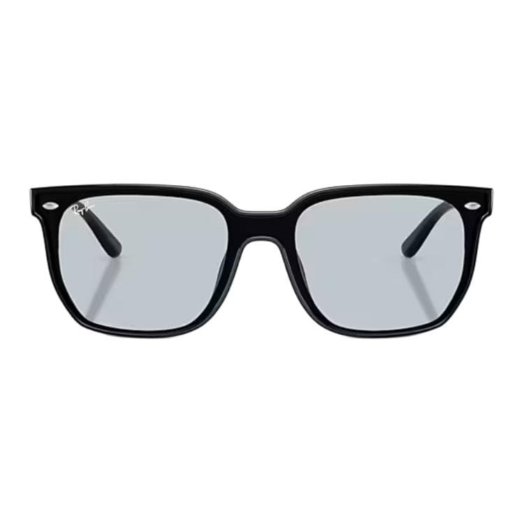 Солнцезащитные очки RayBan Нейлоновые Квадратные Солнцезащитные Очки Унисекс Полированный Черный - изображение 3