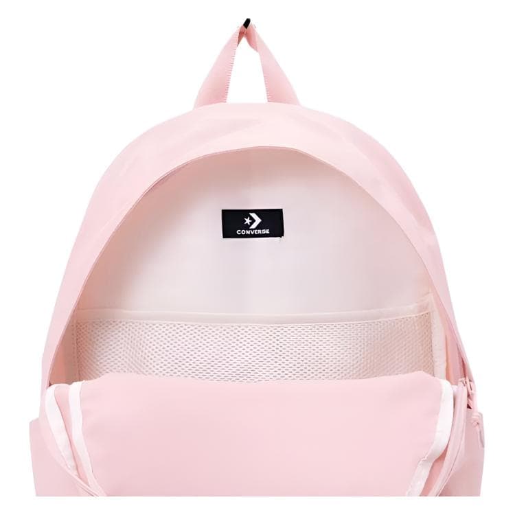 Рюкзак Converse GO 2 25L Сумка с логотипом, 95% полиэстер, 5% эластан, рюкзак, унисекс, розовый - изображение 5