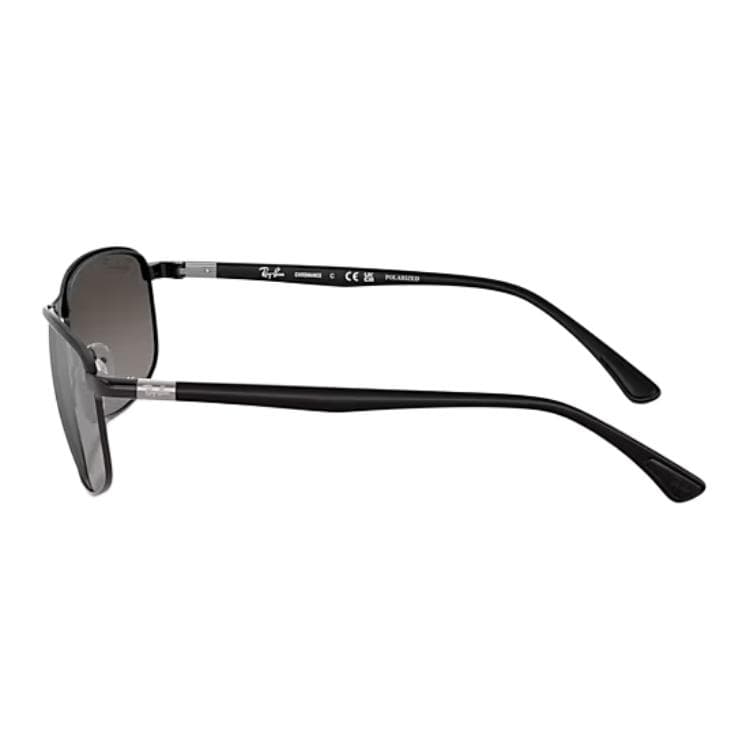 Солнцезащитные очки RayBan Металлические Очки для Солнца Унисекс Черные - изображение 3