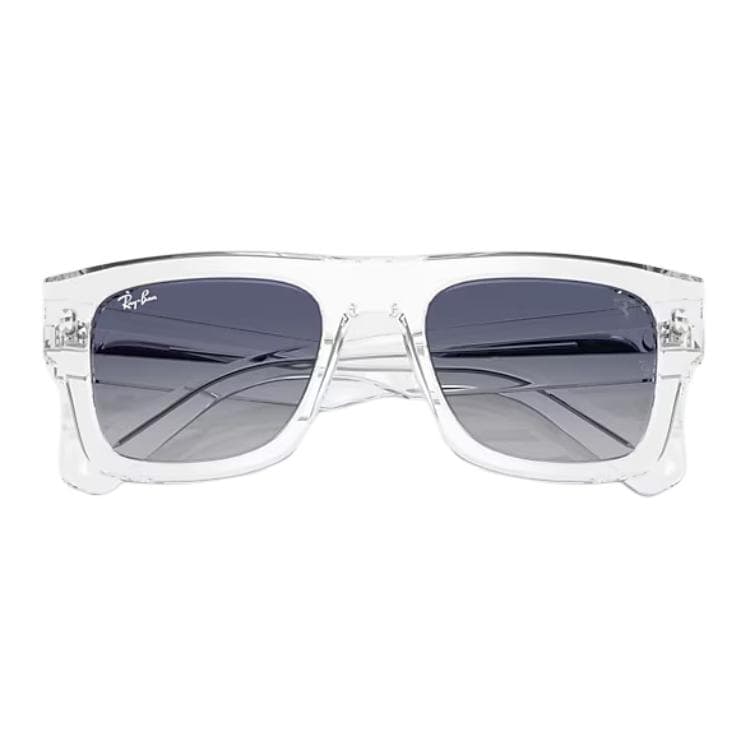 Солнцезащитные очки RayBan Ацетатные Квадратные Солнцезащитные Очки Унисекс Прозрачные - изображение 4