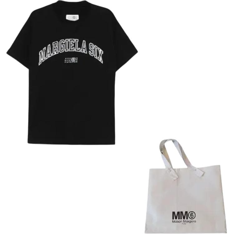 Футболка MM6 Maison Margiela SS25 LogoT - изображение 6