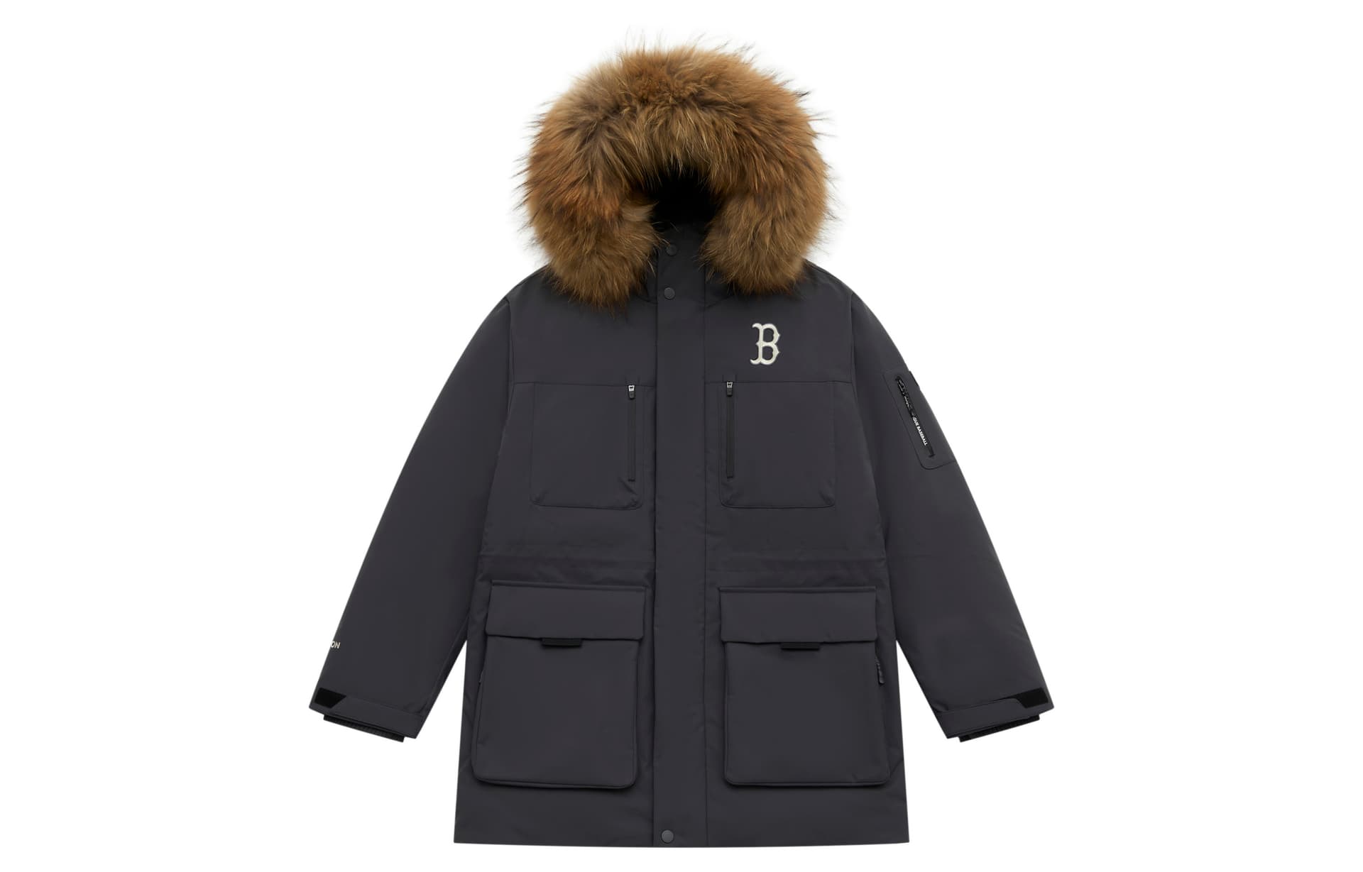 Зимняя куртка MLB Boston Red Sox Basic Collection FW25 Пуховик Унисекс - изображение 1