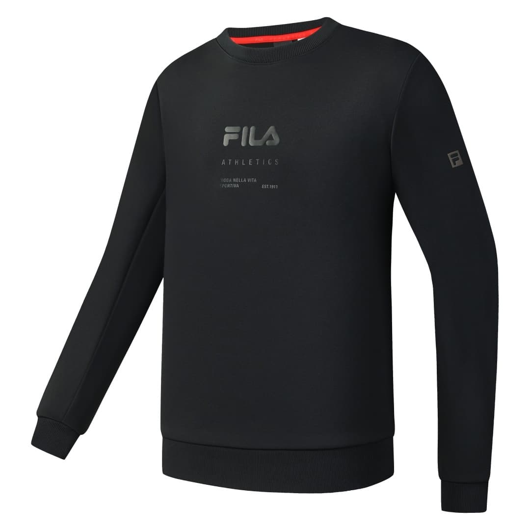 Худи FILA Fitness Толстовка Мужской Темно-Черный - изображение 3