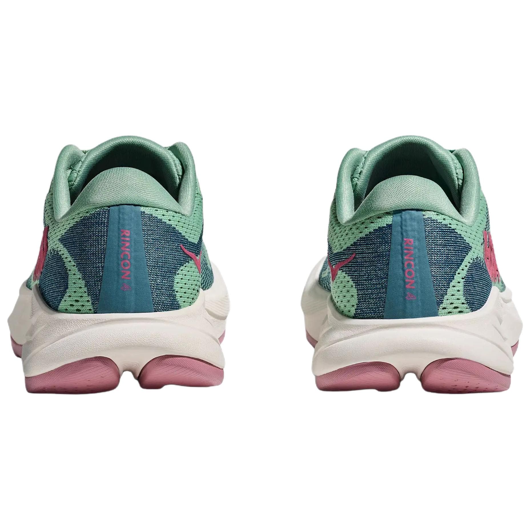 Кроссовки для бега HOKA ONE ONE RINCON 4 Повседневные беговые кроссовки Женские Зеленые - изображение 4