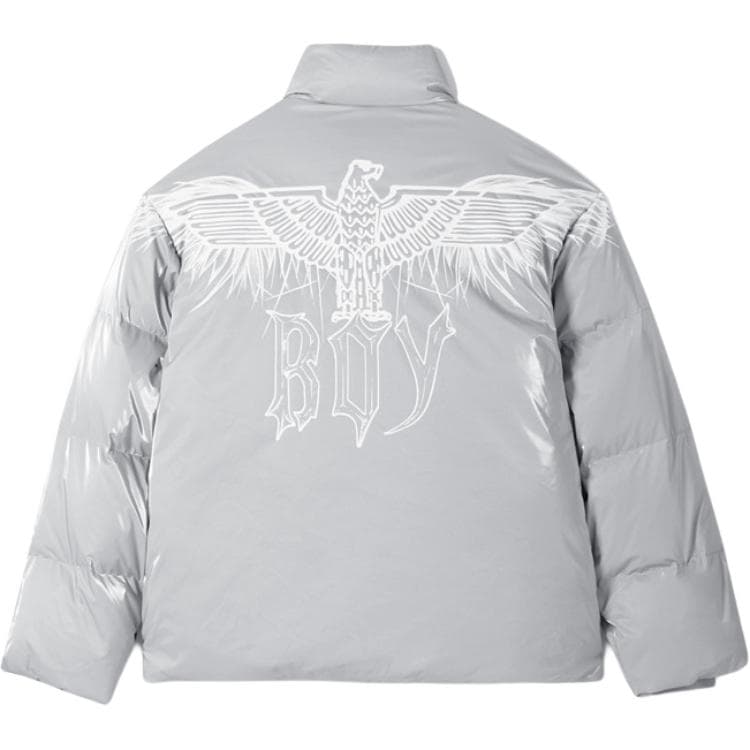 Зимняя куртка BOY LONDON Silver Unisex Down Jackets BOY LONDON Серебряный Унисекс Пуховики - изображение 1