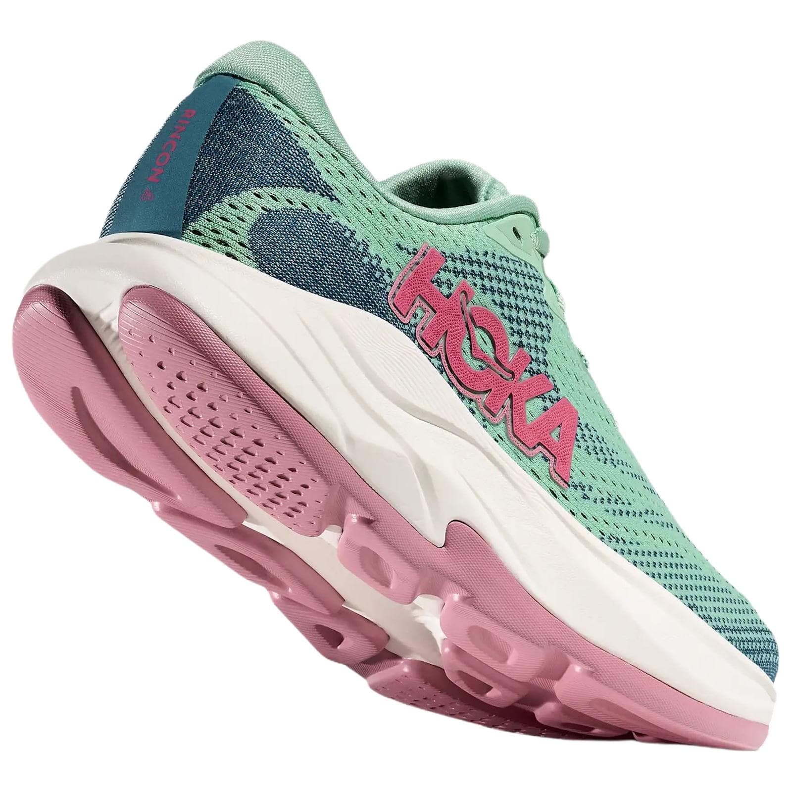 Кроссовки для бега HOKA ONE ONE RINCON 4 Повседневные беговые кроссовки Женские Зеленые - изображение 5