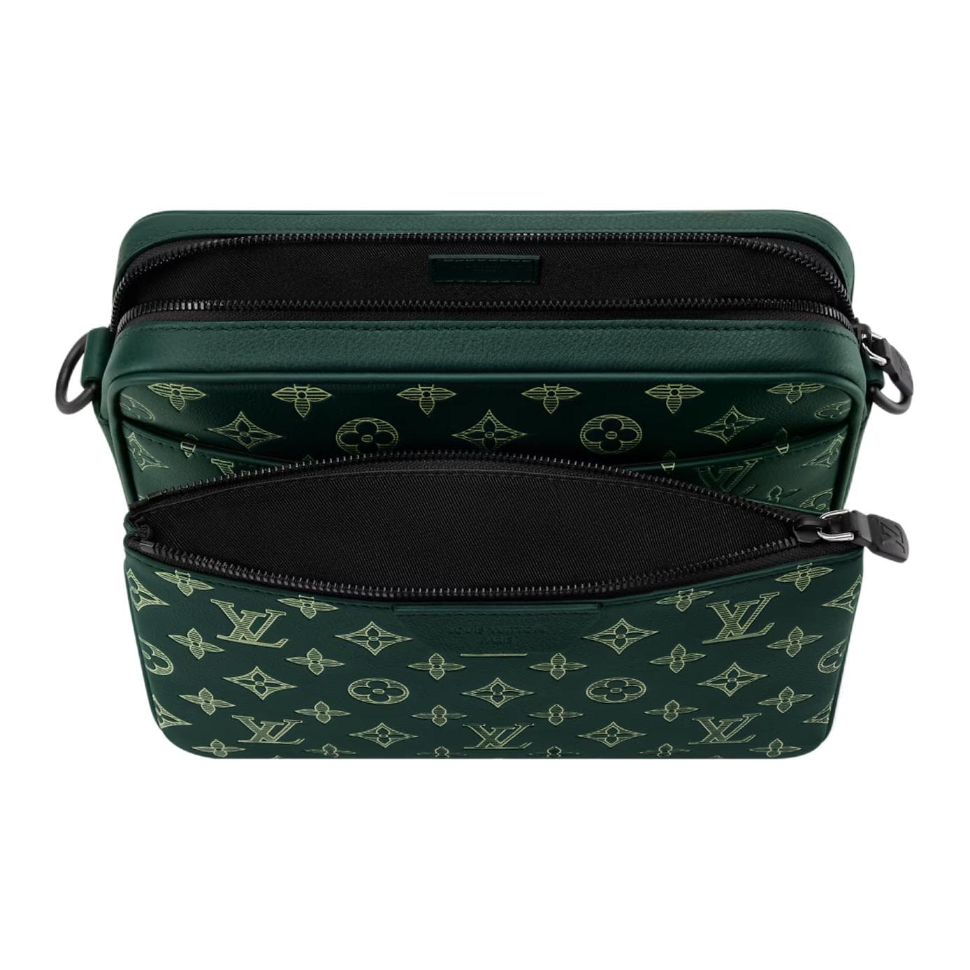 Сумка через плечо LOUIS VUITTON Trio Messenger Monogram Shadow - изображение 3