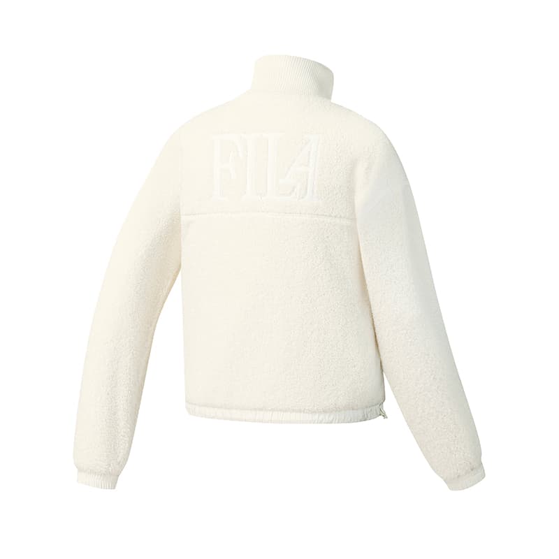FILA Теннис Бархат Feel Пальто Женское Белое - изображение 2