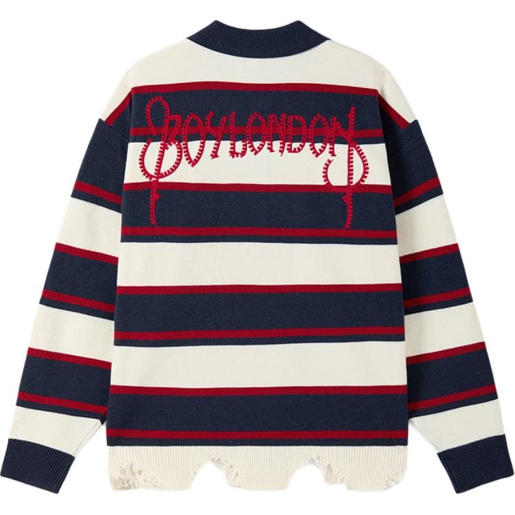 Кофта Boy London Синий красный Цвет Мужской Свитеры - изображение 2