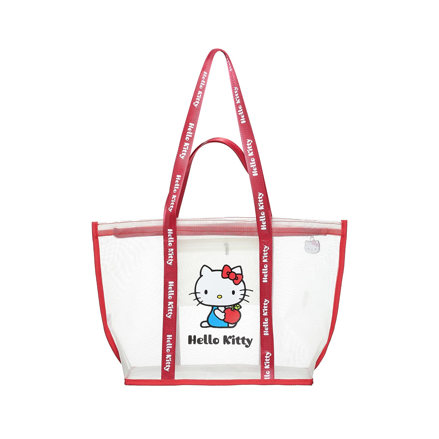 Сумка Sanrio Hello Kitty Полиэстеровая ткань Сумка Стандартная (Standard) Женская Красная - изображение 1