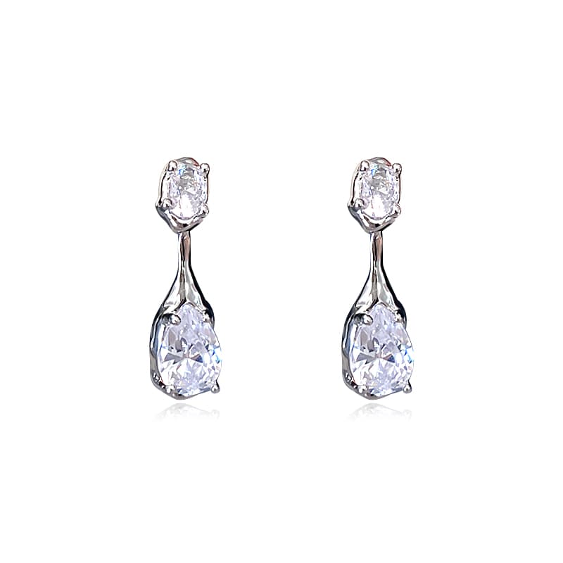 Серьги ONEKISS Серьги из покрытого золотом медного кубического циркония женские - изображение 1