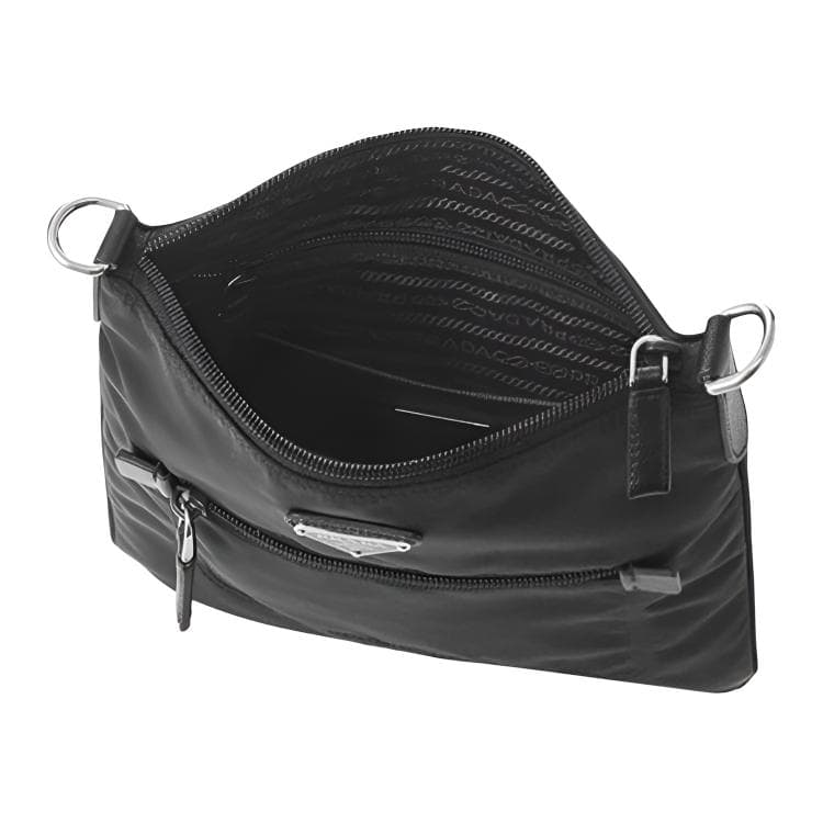 Сумка через плечо Prada Nylon Crossbody Bag Black - изображение 3