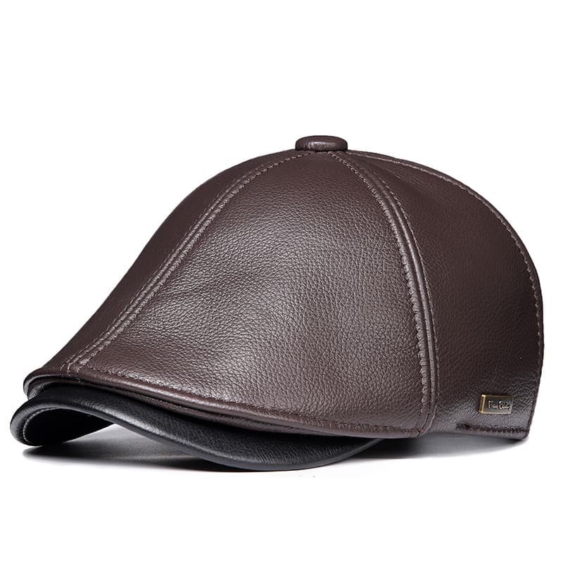 Берет PIERRE CARDIN Мужские береты из коровьей кожи - изображение 1