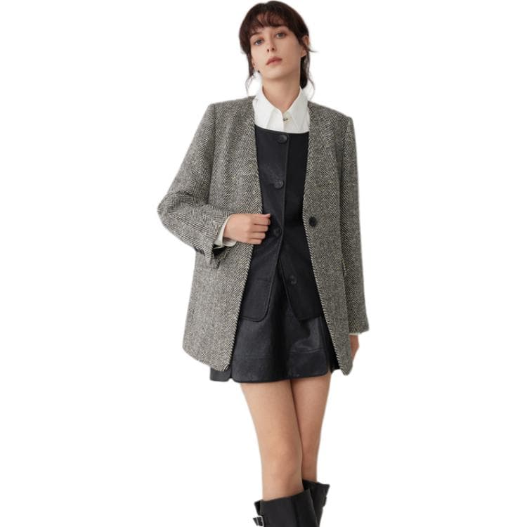 ELLE Medium Gray Женские Бизнес-костюмы - изображение 1