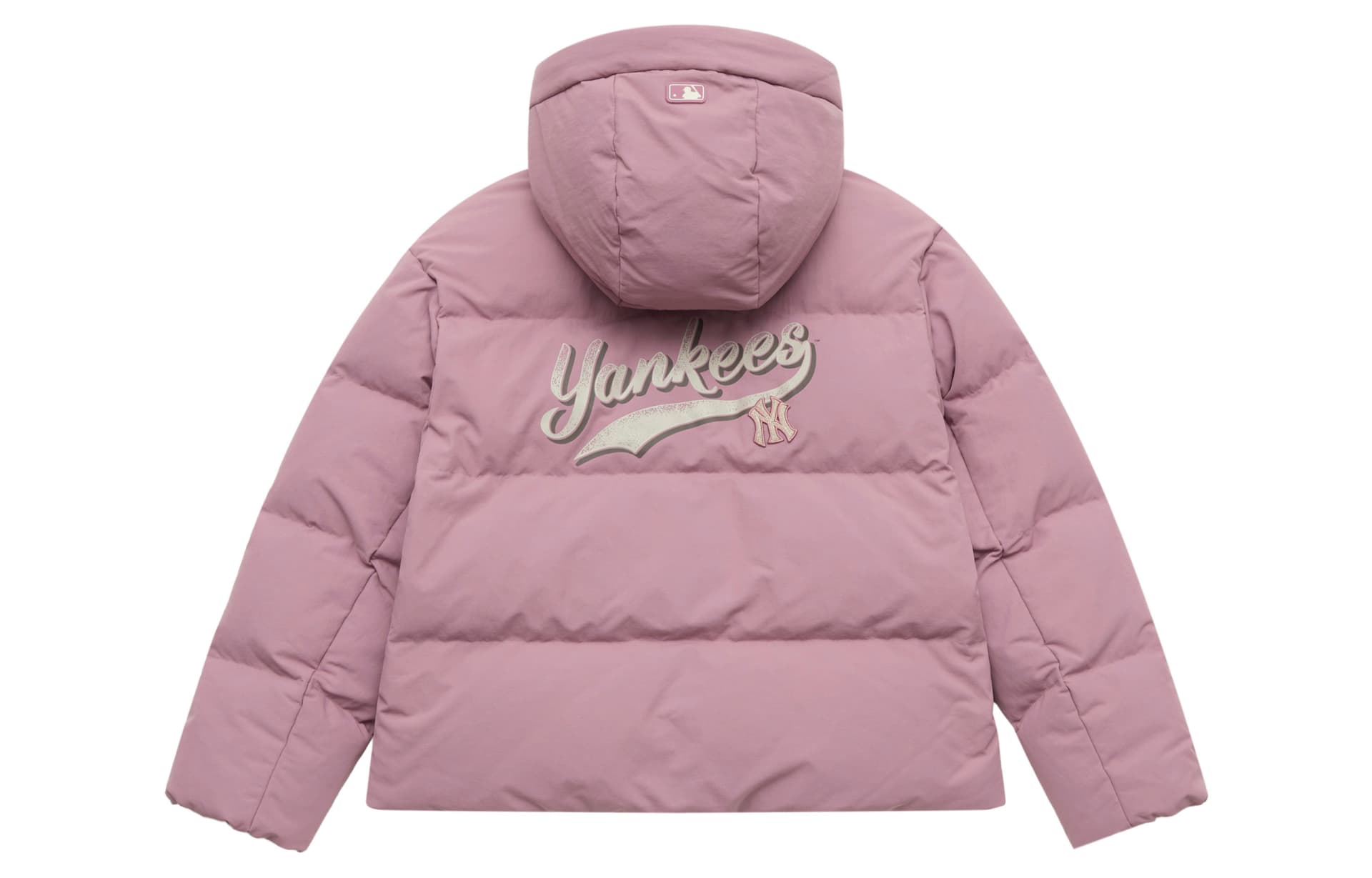 Зимняя куртка MLB Preppy Темно-розовый Унисекс Пуховики - изображение 1
